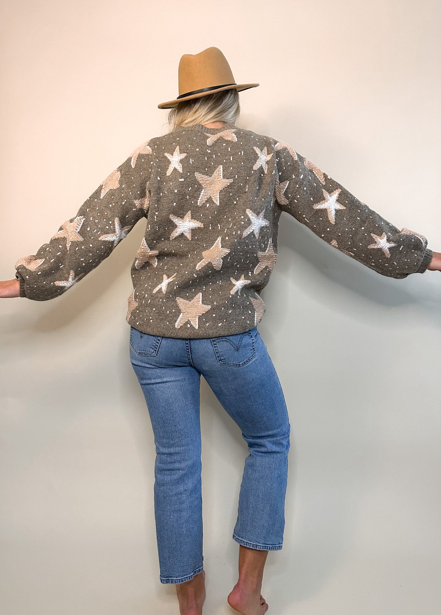 Starry Night Oversized Sweater