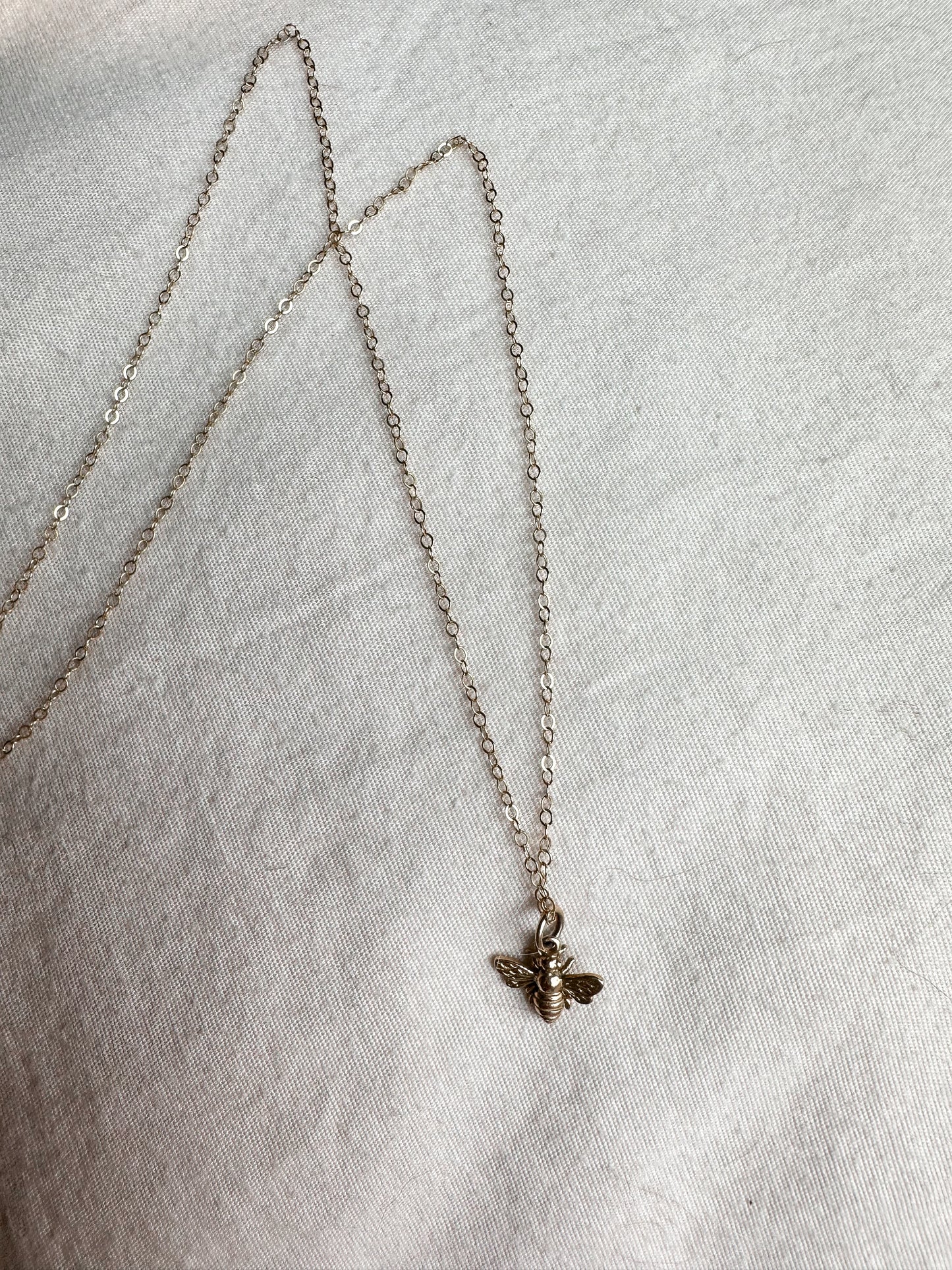 Free to Bee Charm Necklace