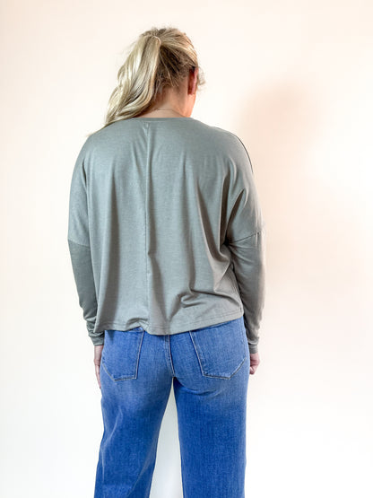 L&S Everyday Relaxed Long Sleeve