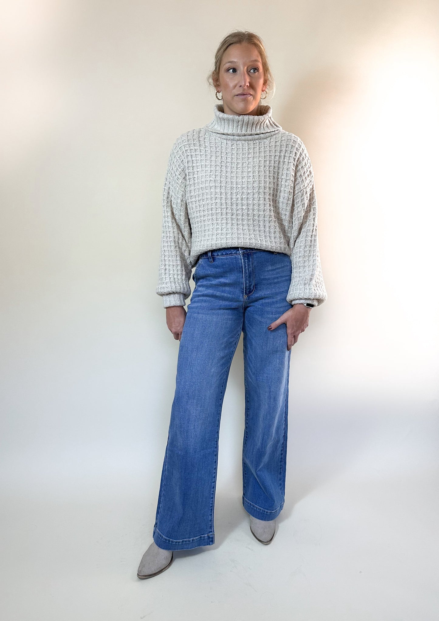 Rachel Wide Leg Trouser Jeans