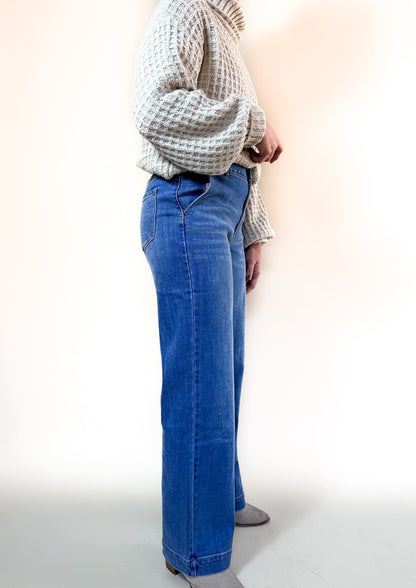 Rachel Wide Leg Trouser Jeans